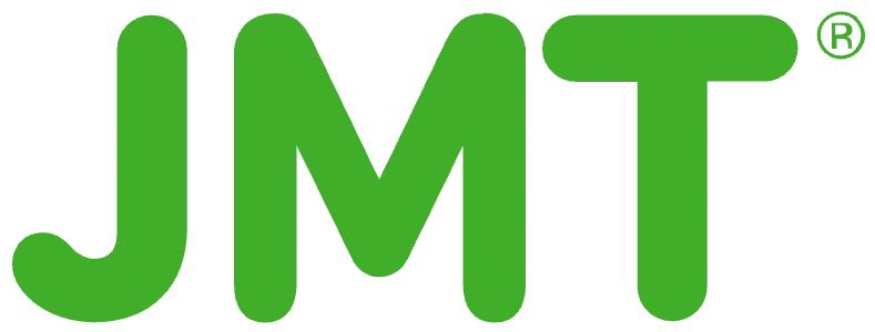 JMT Mietmobiliar logo – official service partner of LÜCO Messebau