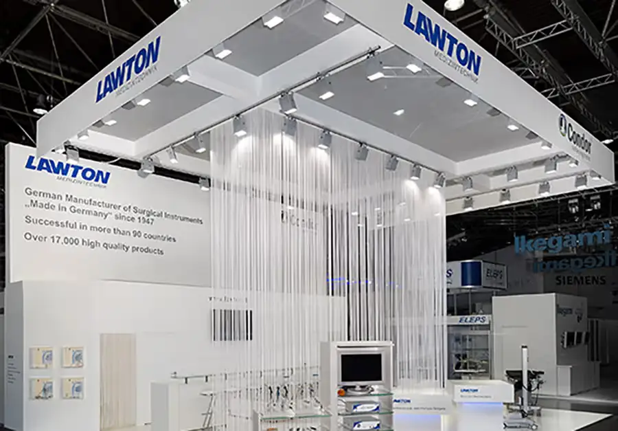 Lawton Compact Trade Fair Stand Compact trade fair stand for Lawton built by LÜCO